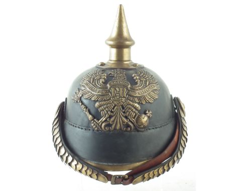 Reproduction Pickelhaube helmet , 22cm high