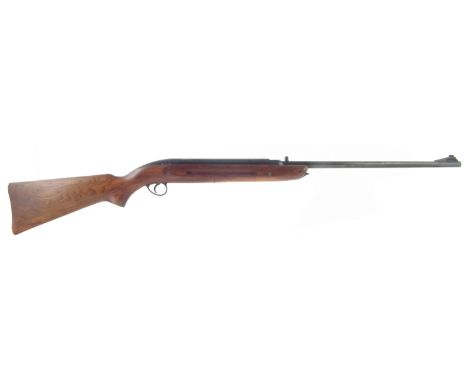 BSA .22 Airsporter rifle, bearing no markings except for GB16498 to the guard, number and '2' to the stock, 113cm overall len