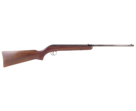 BSA Cadet .177 air rifle, unmarked except for serial number BC42017, 96cm long No licence required to buy this item, purchase
