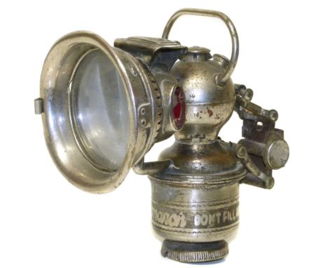 Miller's Monarch Topline motorcycle lamp We are unable to do condition reports on our Interiors Sale