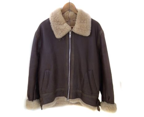Flying jacket, Type F-16 Aviation Air Force Jacket U.S. Army style made in the UK, size M.