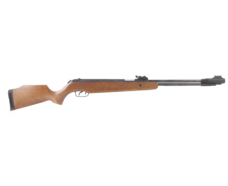 Sportsmarketing XS38-1 .22 air rifle , no visible serial number, with gun slip, 115cm long No licence required to buy this it