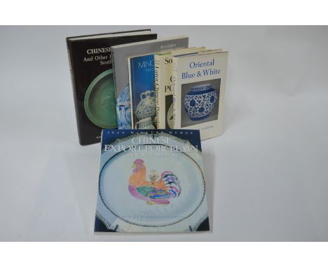 Six books on Chinese Ceramics, comprising: Oriental Blue and White by Sir Harry Garner; Later Chinese Porcelain by Soame Jeny