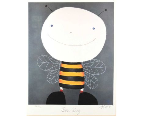 Mackenzie Thorpe (b. 1956) - Limited edition print - 'Bee Boy', A/P 52/85,  signed in pencil lower right, 41cm x 32cm, framed