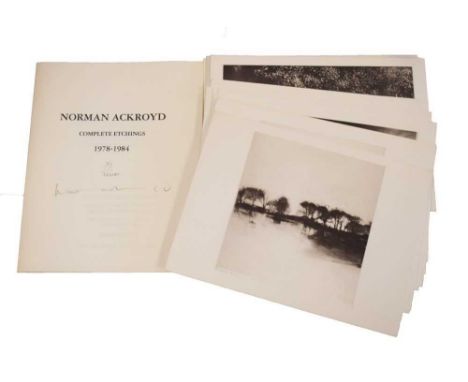 Norman Ackroyd CBE, RA (b.1938) - Complete Etchings 1978-1984, No.28 of 400, signed in pencil, first edition published Penny 