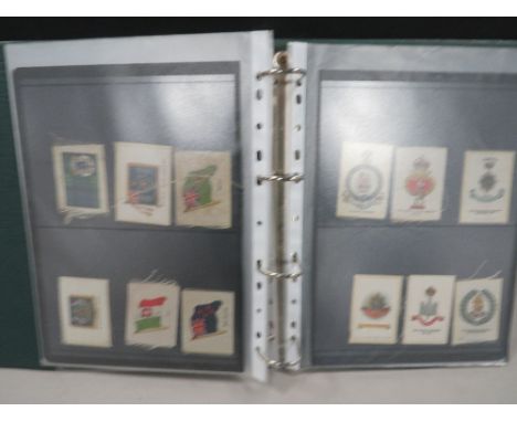 An album of antique and vintage silks 