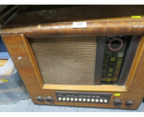 A vintage radiogramme A/F 