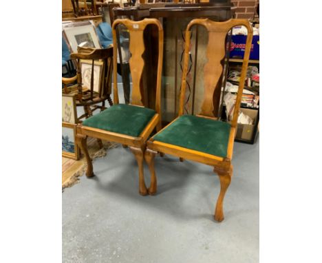 A pair of vintage chairs 