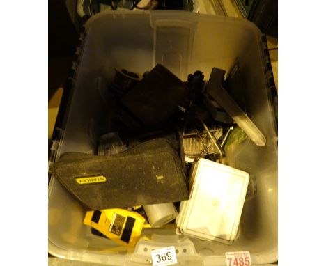 Box of mixed tools