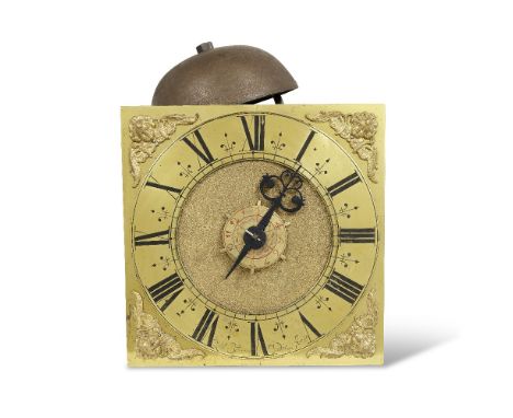 An interesting late 17th century weight driven 30 hour clock with short verge pendulum and 8 inch dialRichard Savage, Londini