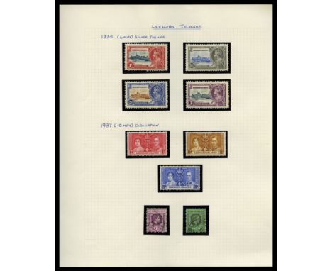 Selection on album pages, mostly mint incl 1890 4d to 7d in corner blocks of four, and single values to 5s, 1897 Jubilee ½d t