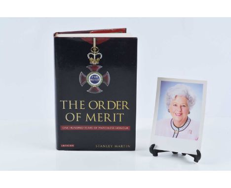 A First Edition The Order Of Merit, 100 years of Matchless Honour by Stanley Martin with dedication from the author 'For Bett