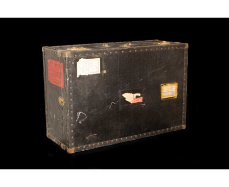 Baroness Boothroyd's Travelling Trunk, From her time with the American Presidential race of the 1960s, having various labels 
