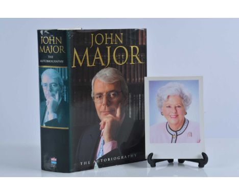 A signed first edition John Major The Autobiography, with dedication 'To Betty with warm wishes John Major'