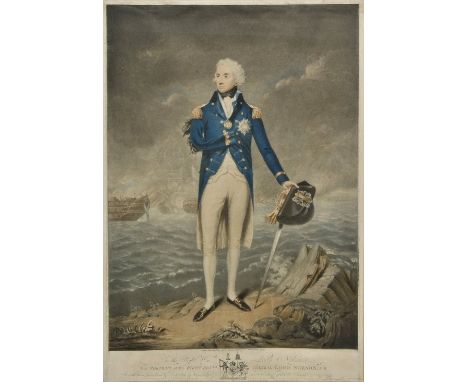 *Nelson (Admiral Horatio). Barnard (W.), To the Right Honble. Lady Nelson, this portrait of the Right Honble. Admiral Lord Ne