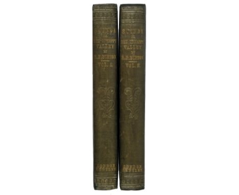 Burton (Sir Richard F.). Scinde; or, the Unhappy Valley. 2 volumes, 2nd edition, 1851,  publisher's advertisements to rear, e