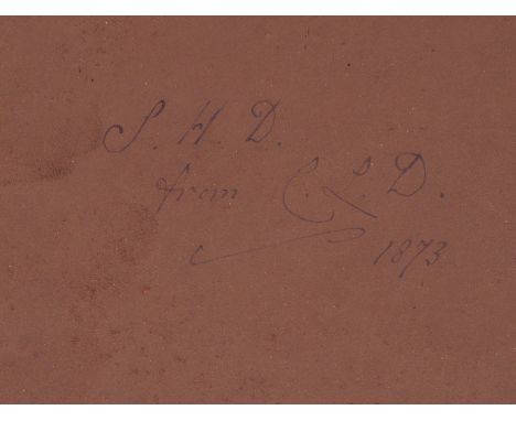 [Dodgson, Charles Lutwidge, 'Lewis Carroll']. Tom Brown's School Days, by an Old Boy [Thomas Hughes], new edition, 1869,  por