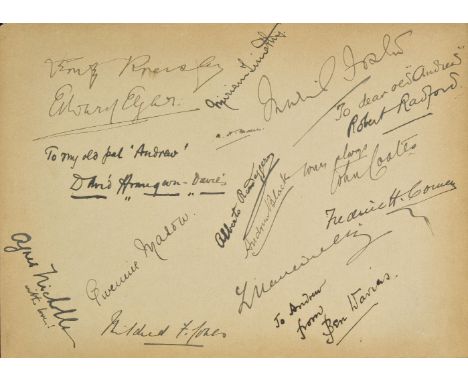 Elgar (Edward, 1857-1934). Programme & General Arrangements of the Norfolk and Norwich Twenty-Eighth Triennial Musical Festiv