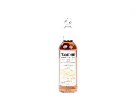 A bottle of Tamdhu Single Malt Scotch Whisky, 10 years old, 75cl, 40%.