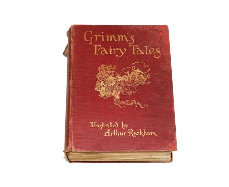 The Fairy Tales of the Brothers Grimm, 4to., gilt cloth, illus. by Arthur Rackham, translated by Mrs Edgar Lucas, Constable &