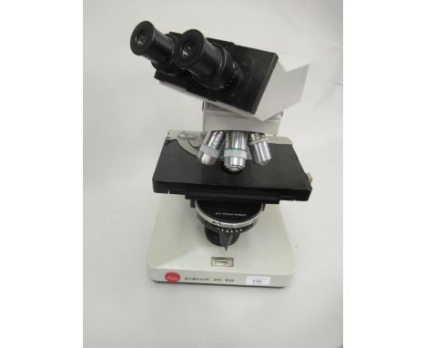 Leitz Dialux 20 binocular microscope 