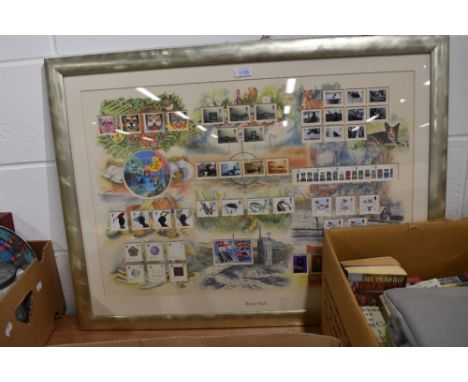 A modern limited edition philatelic stamp first day covers set by A McCafferty 50/500