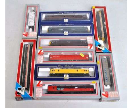 LIMA; five 00 gauge diesel locomotives including L204861A7 CL 42 D815 Druid Warship Class, L204888A8 Class 47799 Prince Willi