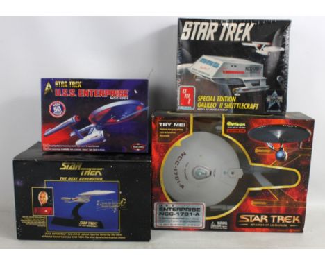 STAR TREK; Art Asylum Starship Legends Series USS Enterprise NCC-1701-A 16" electronic starship, Paramount The Next Generatio