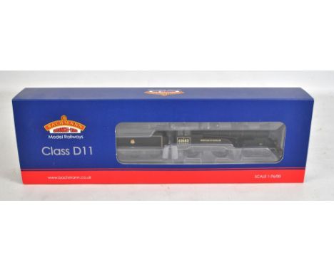 BACHMANN BRANCH-LINE; a 00 gauge 31-138 Class D11/2 62682 'Haystoun of Bucklaw' BR black early emblem steam locomotive, boxed
