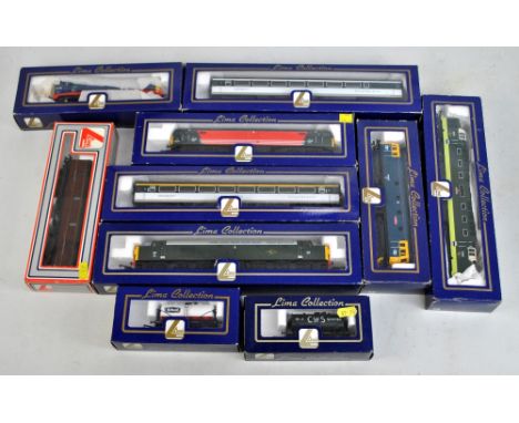 LIMA; five 00 gauge diesel locomotives including L204621 Class 47844 Virgin, L205142 Class 33 052 Ashford, L204656 Class 55D 