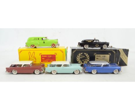 BROOKLIN MODELS; special issue BRK 31 1953 Pontiac Sedan delivery van in green livery with 'I Did It My Way' livery (1 of 500