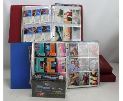 STAR TREK; a collection of predominantly Skybox Collectors Cards including Master Series and Series II, Deep Space Nine, 30 Y