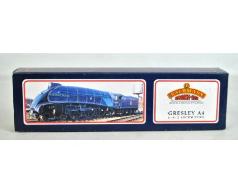 BACHMANN BRANCH-LINE; a 00 gauge 31-952 Gresley A4 4-6-2 steam locomotive, boxed.  CONDITION REPORT: Box worn.