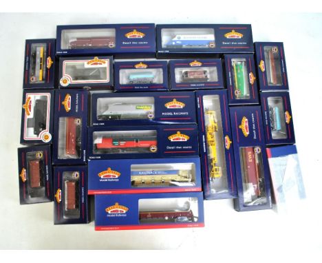 BACHMANN BRANCH-LINE; twenty items of 00 gauge rolling stock including 39-201 BR MkI full brake super BG Royal Mail, 38-031 1