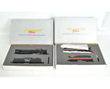 BACHMANN PLUS; two steam locomotives, 11315 Class J 4-8-4 w/smoke headlight &amp; tender (Norfolk and Western) and 11320 Nort