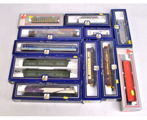 LIMA; five 00 gauge diesel locomotives including L204762 Class 37411 EWS, L204753 Class 47807 Porterbrook, L149895A8 DMU 101 