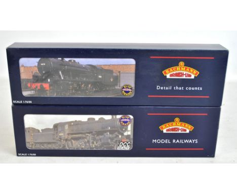 BACHMANN BRANCH-LINE; two 00 gauge steam locomotives, 32-255 07/WD 2-8-0 Austerity WD 21st Army Transport Group 78697 and 32-