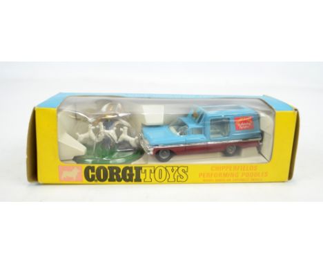 CORGI; a boxed 511 'Chipperfields Performing Poodles Model Based on Chevrolet Impala'. CONDITION REPORT: Provenance: The Ed C