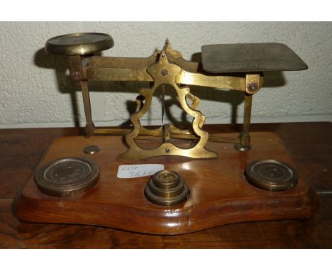 Set of postal scales 
