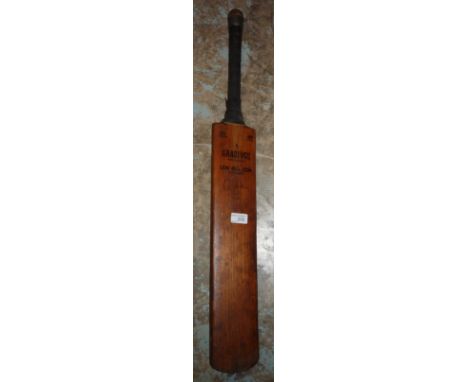 Len Hutton Gradidge cricket bat