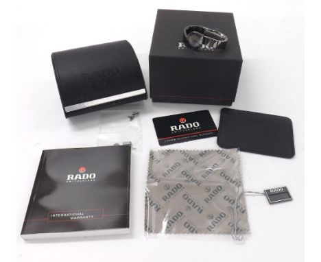 Rado Diastar High-Tech Ceramic lady's bracelet watch, ref. 153.0473.3.010, quartz, 24mm - *Rado box with outer cardboard cove