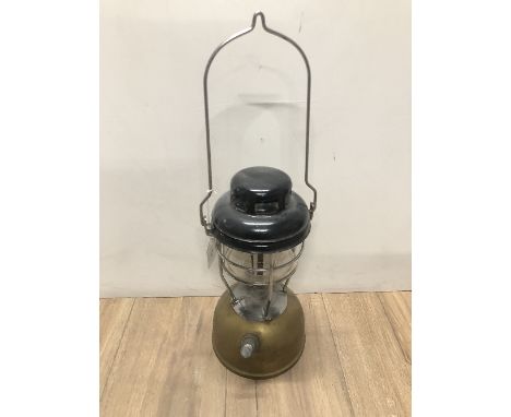 A TILLEY HEAT RESISTING OIL LAMP