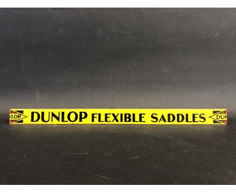 A Dunlop Flexible Saddles shelf strip in good condition.