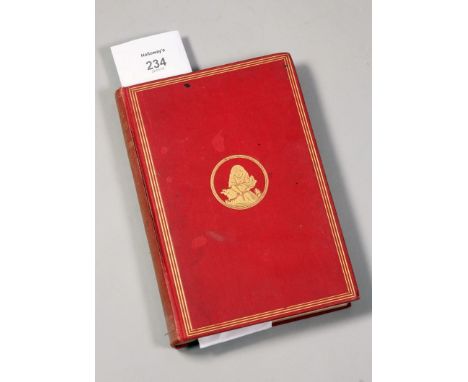 Siegfried Sassoon's personal copy of Alice's Adventure in Wonderland, illustrated by John Tenniel, signed in pencil by the ow