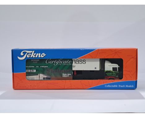 Tekno a 1/50 scale truck to include Eddie Stobart. Conditions generally appear Near Mint in generally Good boxes. See photo.&