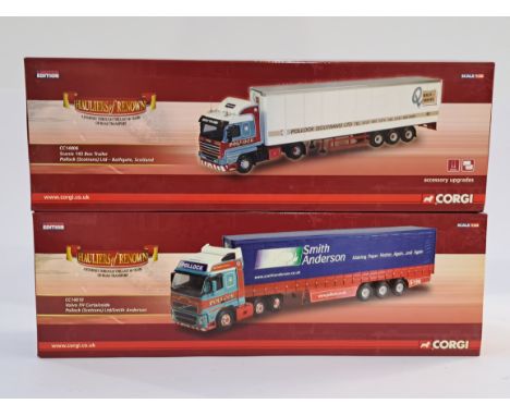 Corgi &ldquo;Hauliers of Renown&rdquo; a boxed 1/50 scale pair to include, CC14010 and CC14806.&nbsp;Conditions generally app