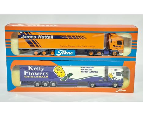 Tekno a pair of 1/50 scale trucks to include No. 70 and 106. Conditions generally appear Near Mint in generally Good boxes. S