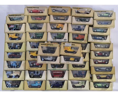 Matchbox Models Of Yesteryear, a boxed group comprising of mainly Straw window boxes to include Y-12 1912 Ford Model T "Polic