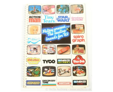Palitoy trade catalogue 1982 to include Action Man; Star Wars; Strawberry Shortcake; Meccano; Electronic Games etc - overall 