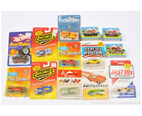 A group of smaller scale issues to include Tomy (Tomica) Pocket Cars Corvette; Road Champs Corvette; Ertl (Cars of the World)